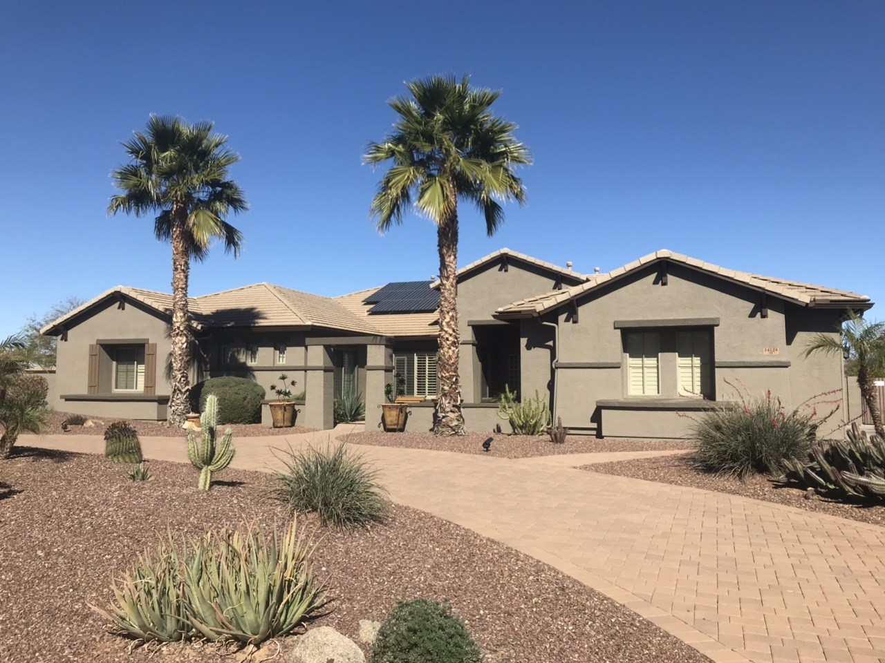 Full exterior painting services. [TWD Project Location: Surprise, AZ]