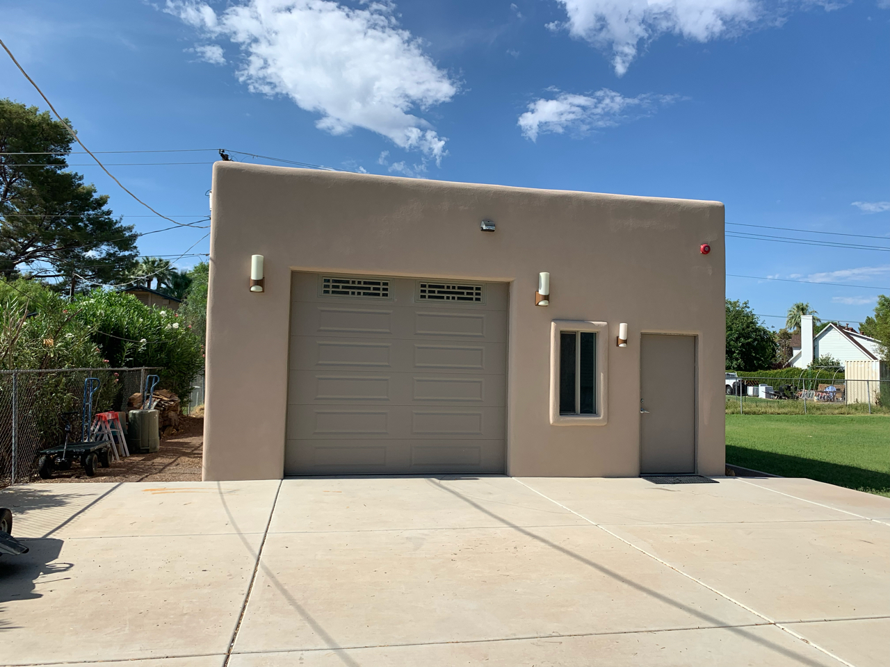 Stucco repairs, resurfacing and exterior painting services. [TWD Project Location: Scottsdale, AZ]