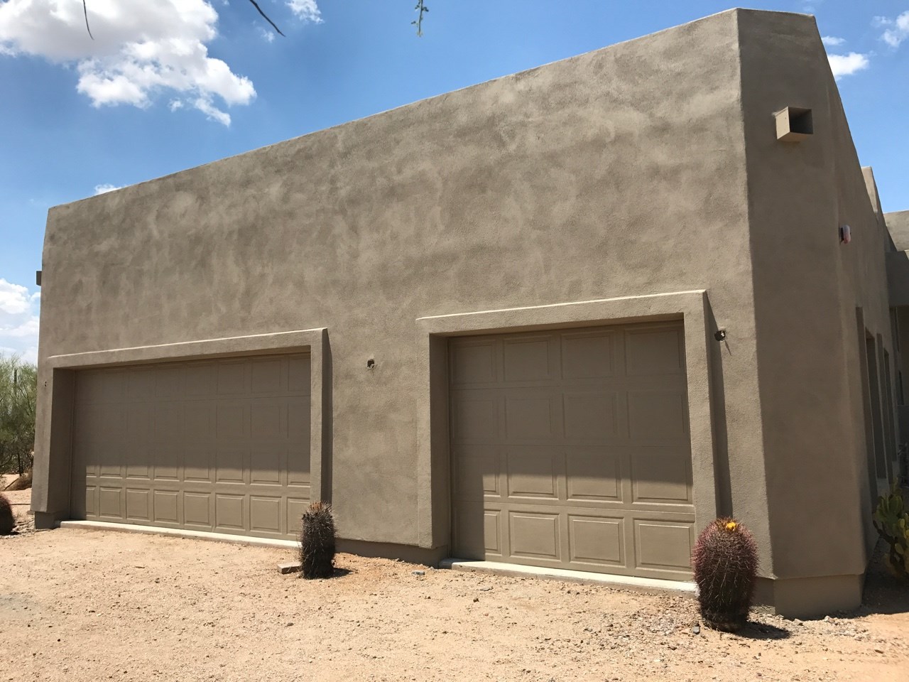 Stunning designed custom home that TWD had the pleasure of doing a parapet, windows, stucco work and exterior painting on in Scottsdale, AZ. [TWD Project Location: Scottsdale, AZ]