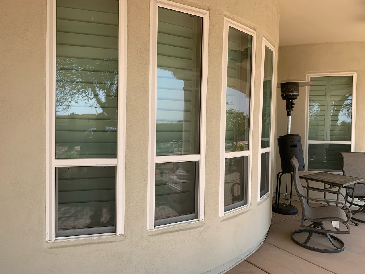 Full stucco and painting services. [TWD Project Location: Whitman, AZ]