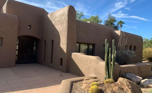 As one of the leading stucco contractors in the Valley, our crews are skilled at matching and repairing a variety of textured finishes. [TWD Project Location: Carefree, AZ]