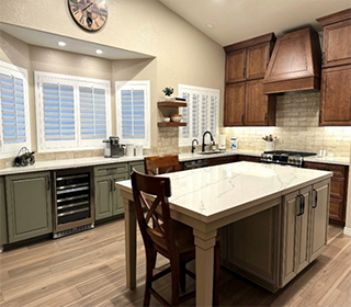 Multi-Functional Space created as part of a kitchen remodel in Phoenix, AZ